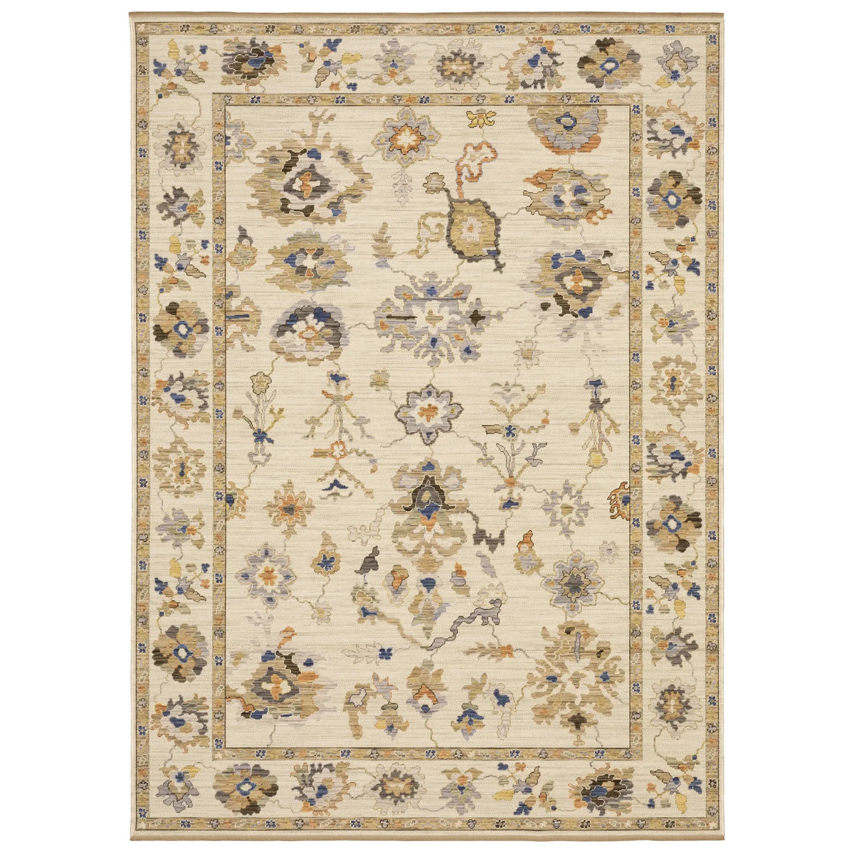 Oriental Weavers Sphinx Acacia ACA13 Tan Rugs - main flat