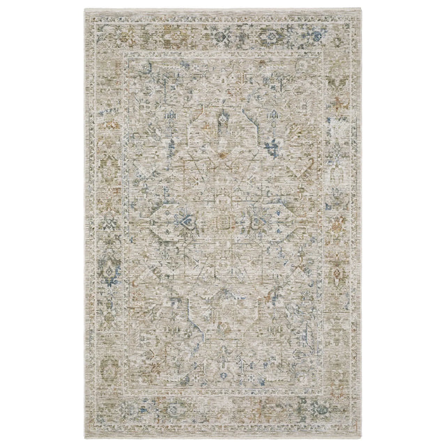 Oriental Weavers Sphinx Avalon AVA02 Blue Rugs - main flat