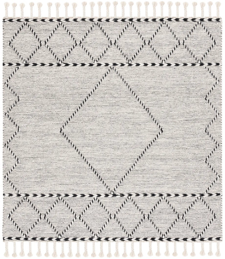 Safavieh Vermont 6'-0" x 6'-0" Rug in Ivory / Black