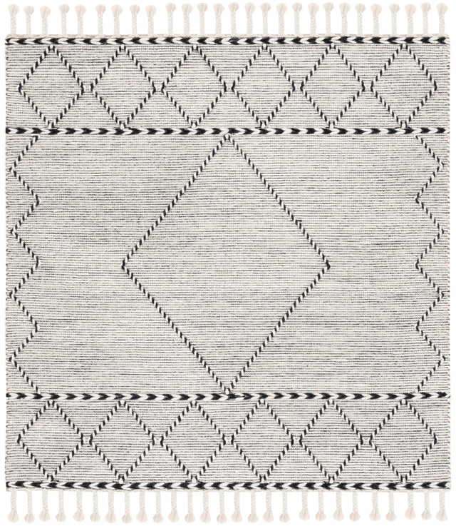 Safavieh Vermont 6'-0" x 6'-0" Rug in Ivory / Black