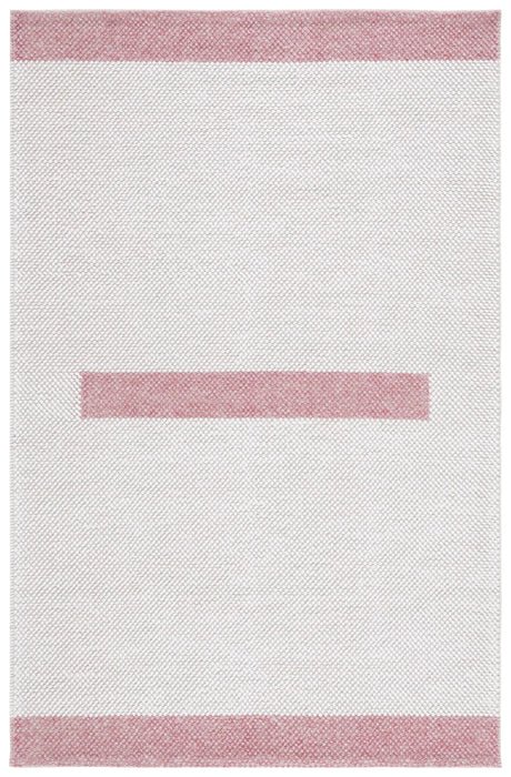 Safavieh Natura 4'-0" x 6'-0" Rug in Ivory / Pink