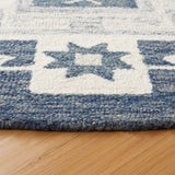 Safavieh Metro 6'-0" x 6'-0" Rug in Ivory / Dark Grey