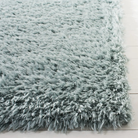 Safavieh Madrid Shag 200 4'-0" x 6'-0" Rug in Aqua
