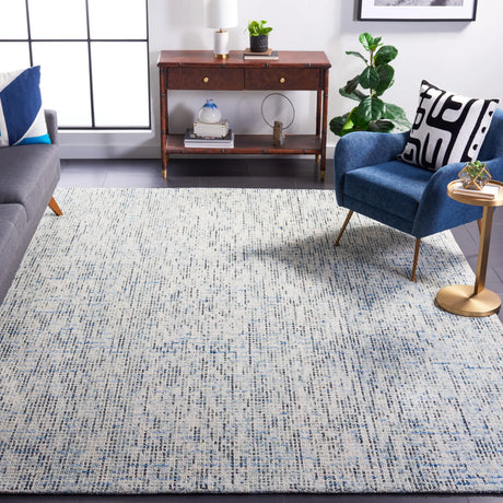 Safavieh Abstract 10'-0" x 14'-0" Rug in Blue / Charcoal