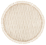 Safavieh Casablanca 7'-0" x 7'-0" Rug in Ivory / Brown
