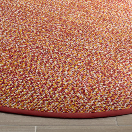 Safavieh Montauk 6'-0" x 6'-0" Rug in Orange / Multi