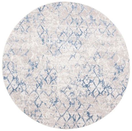 Safavieh Amelia 700 5'-3" x 5'-3" Rug in Light Grey / Blue