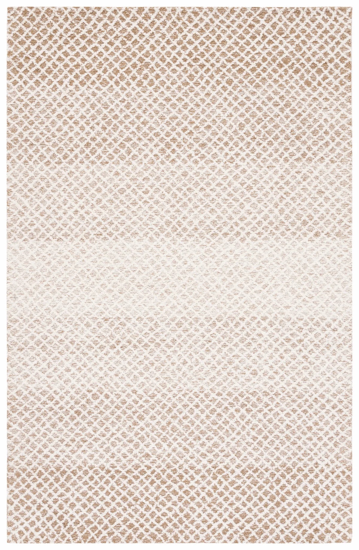 Safavieh Micro-Loop 4'-0" x 6'-0" Rug in Beige / Ivory