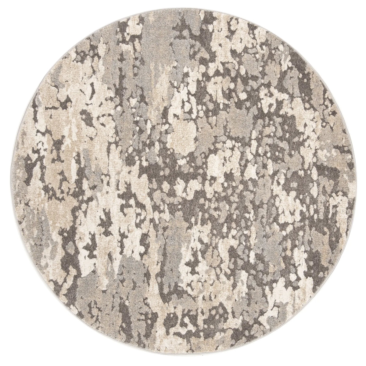 Safavieh Spirit 100 6'-7" x 6'-7" Rug in Taupe / Grey