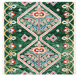 Safavieh Aspen 7'-0" x 7'-0" Rug in Green / Ivory