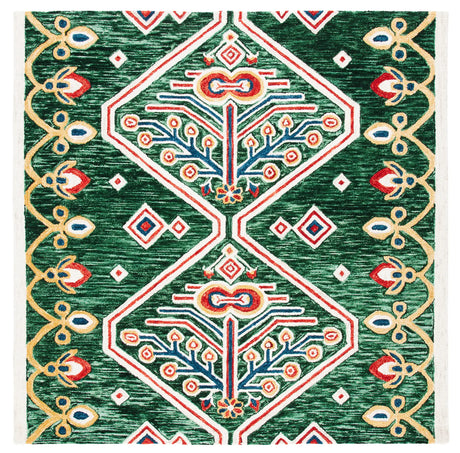 Safavieh Aspen 7'-0" x 7'-0" Rug in Green / Ivory