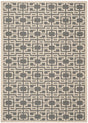 Safavieh Martha Stewart 4'-0" x 5'-7" Rug in Anthracite / Beige