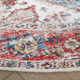 Safavieh Tucson 6'-0" x 6'-0" Rug in Blue / Red