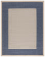 Safavieh Courtyard 10'-0" x 14'-0" Rug in Beige / Navy