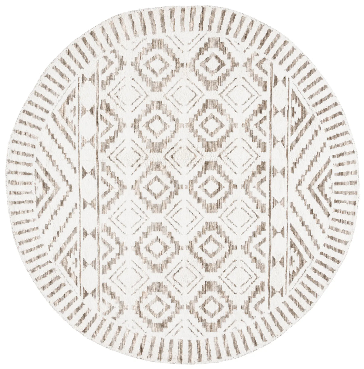 Safavieh Audrey 6'-0" x 6'-0" Rug in Ivory / Beige