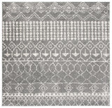 Safavieh Tulum 6'-7" x 6'-7" Rug in Grey / Ivory