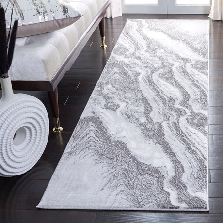 Safavieh Craft 2'-3" x 8'-0" Rug in Light Grey / Grey
