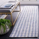 Safavieh Abstract 2'-3" x 8'-0" Rug in Blue / Ivory