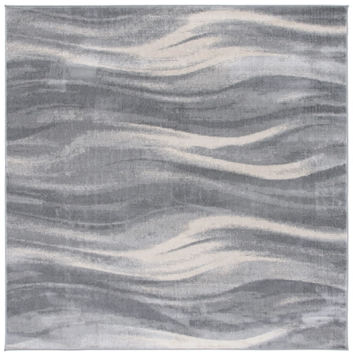 Safavieh Jasper 100 6'-7" x 6'-7" Rug in Grey / Ivory
