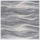 Safavieh Jasper 100 6'-7" x 6'-7" Rug in Grey / Ivory