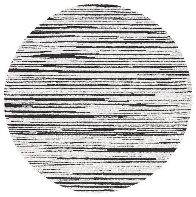 Safavieh Melody 6'-7" x 6'-7" Rug in Ivory / Black