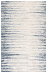 Safavieh Abstract 4'-0" x 6'-0" Rug in Ivory / Dark Blue