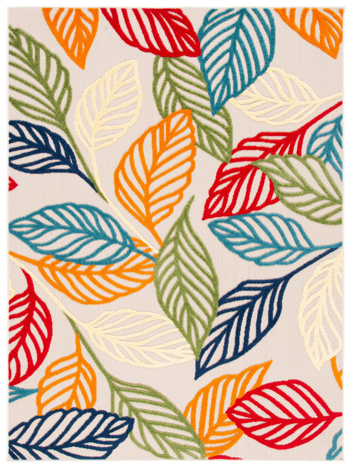 Safavieh Cabana 4'-5" x 6'-5" Rug in Ivory / Green
