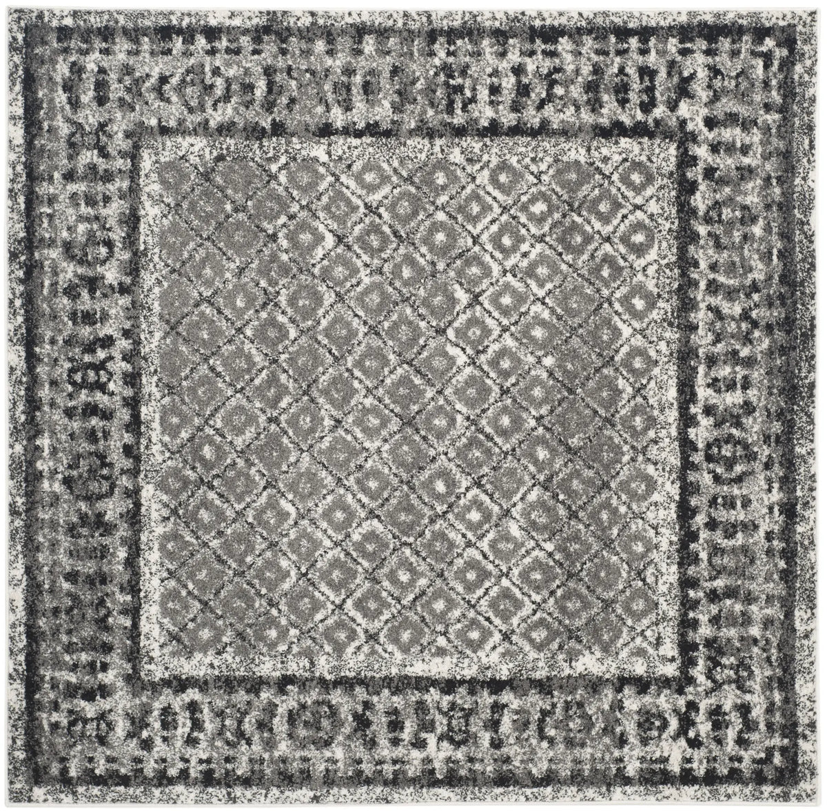 Safavieh Adirondack 6'-0" x 6'-0" Rug in Ivory / Silver