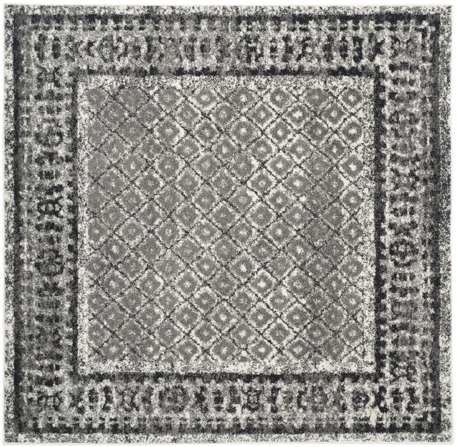 Safavieh Adirondack 6'-0" x 6'-0" Rug in Ivory / Silver