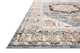 Loloi Odette Odt-06 Sky/Multi Rug - rug corner