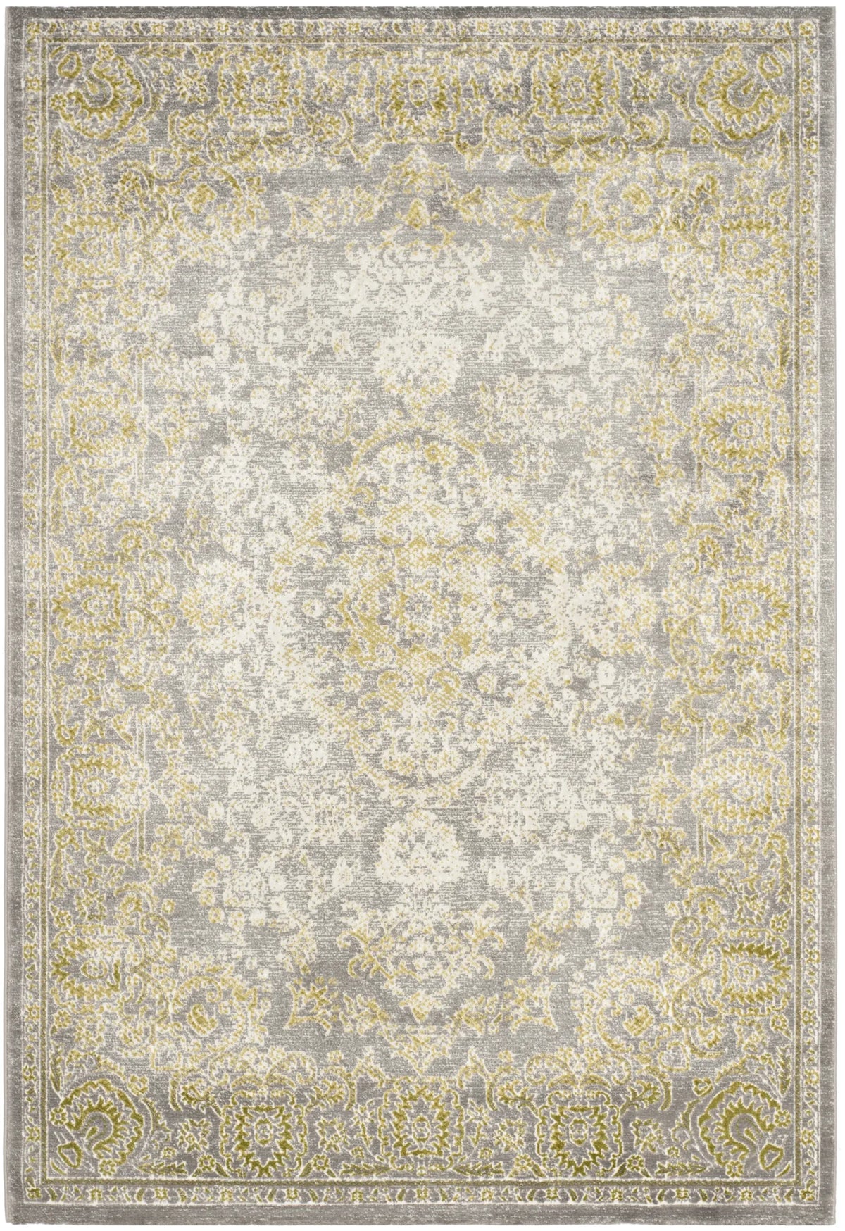 Safavieh Passion 4'-0" x 5'-7" Rug in Grey / Green