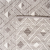 Safavieh Montauk 5'-0" x 8'-0" Rug in Charcoal / Ivory