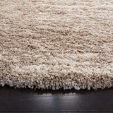 Safavieh Hudson Shag 7'-0" x 7'-0" Rug in Ivory / Beige