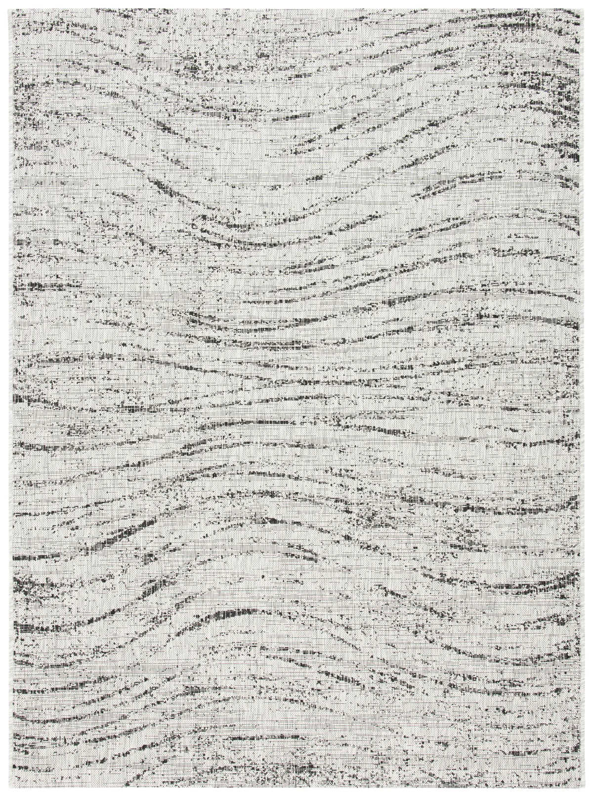 Safavieh Courtyard 4'-5" x 6'-5" Rug in Ivory / Grey