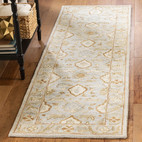Safavieh Antiquity 2'-3" x 12'-0" Rug in Light Grey