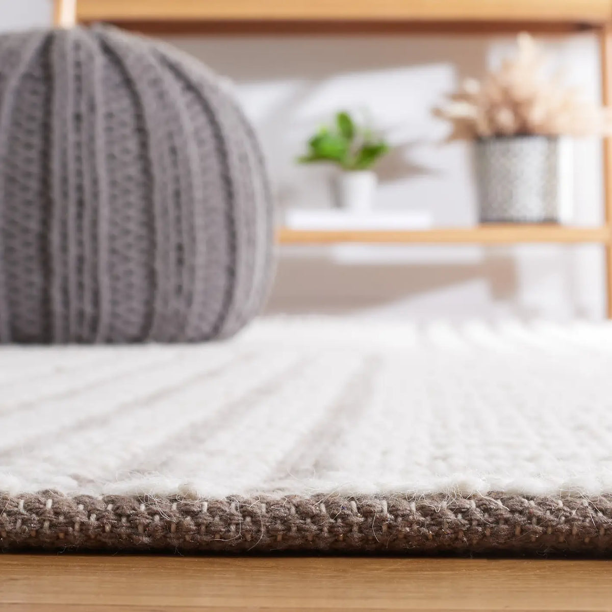 Safavieh Natura 4'-0" x 6'-0" Rug in Ivory / Taupe