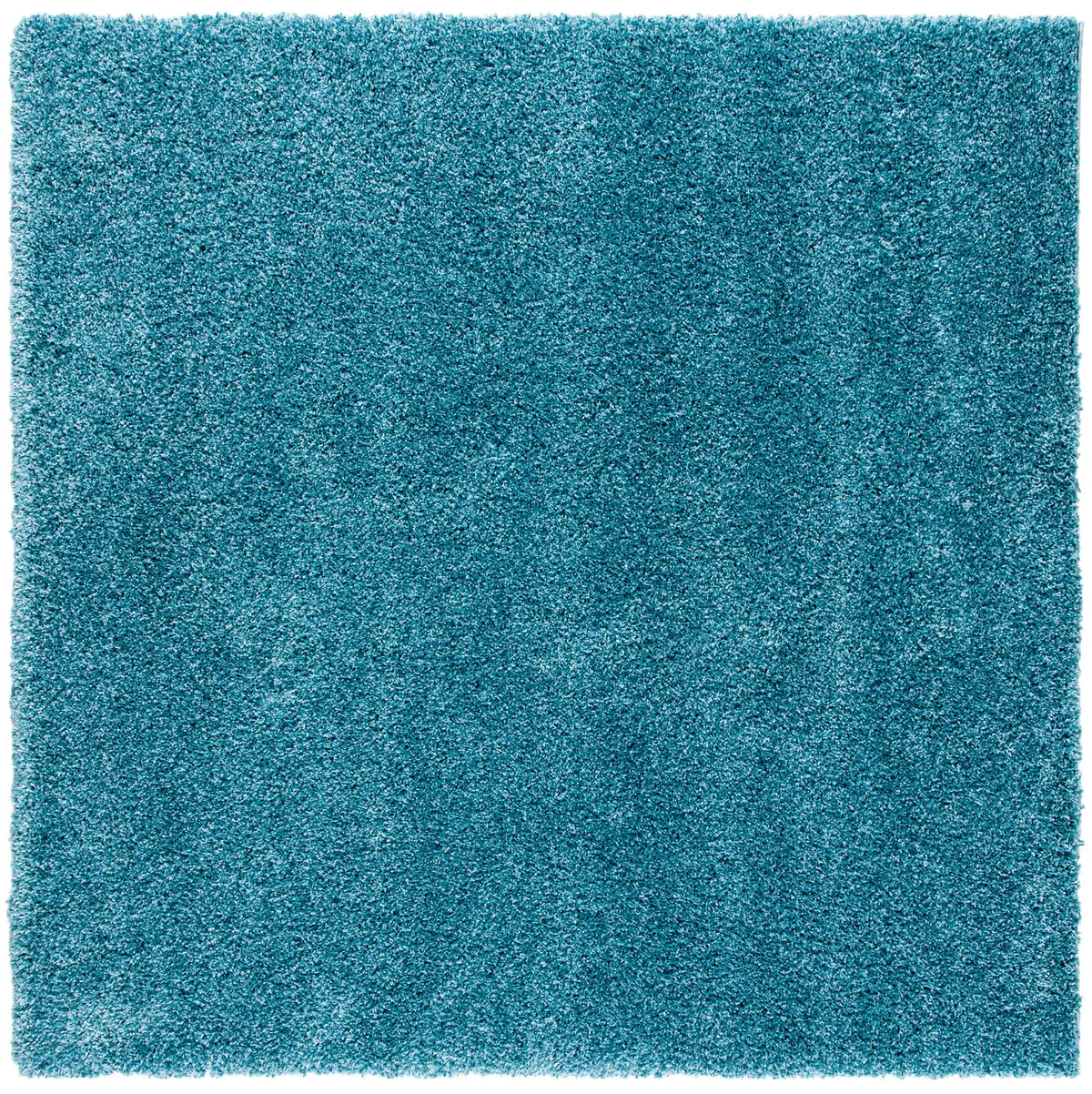 Safavieh Shag 4'-0" x 4'-0" Rug in Turquoise