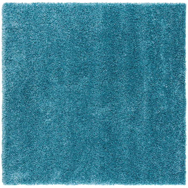 Safavieh Shag 4'-0" x 4'-0" Rug in Turquoise