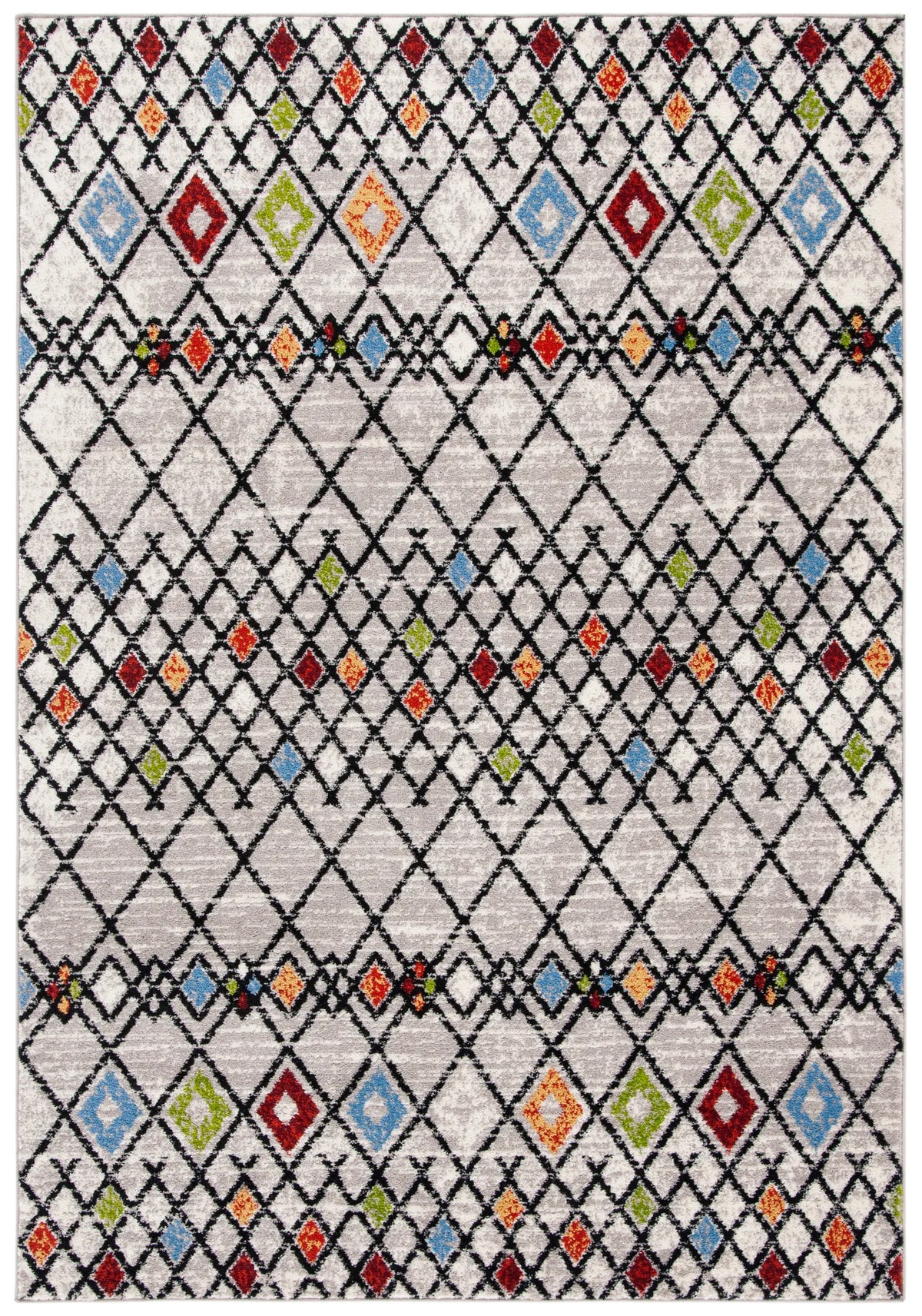 Safavieh Amsterdam 4'-0" x 6'-0" Rug in Beige / Blue