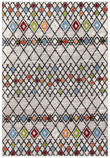 Safavieh Amsterdam 4'-0" x 6'-0" Rug in Beige / Blue