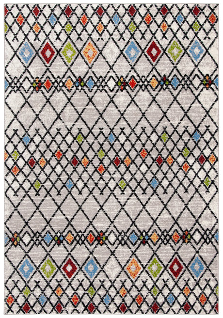 Safavieh Amsterdam 4'-0" x 6'-0" Rug in Beige / Blue