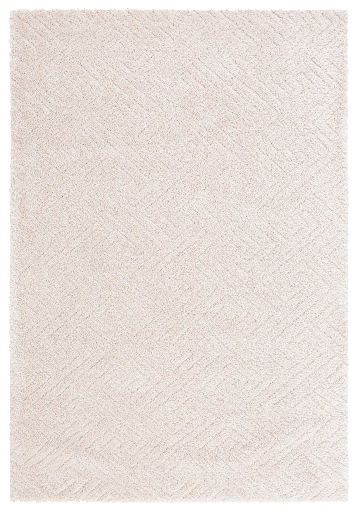 Safavieh Tahoe Shag 4'-0" x 6'-0" Rug in Beige