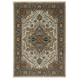 Oriental Weavers Sphinx Aberdeen 1144W Ivory/Blue Rugs - main flat