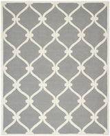 Safavieh Cambridge 10'-0" x 14'-0" Rug in Dark Grey / Ivory