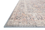 Loloi Skye Sky-01 Grey/Apricot Rugs - rug corner