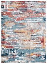 Safavieh Skyler 4'-5" x 6'-5" Rug in Beige / Burgundy