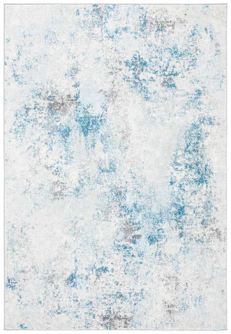 Safavieh Tulum 4'-0" x 6'-0" Rug in Ivory / Blue
