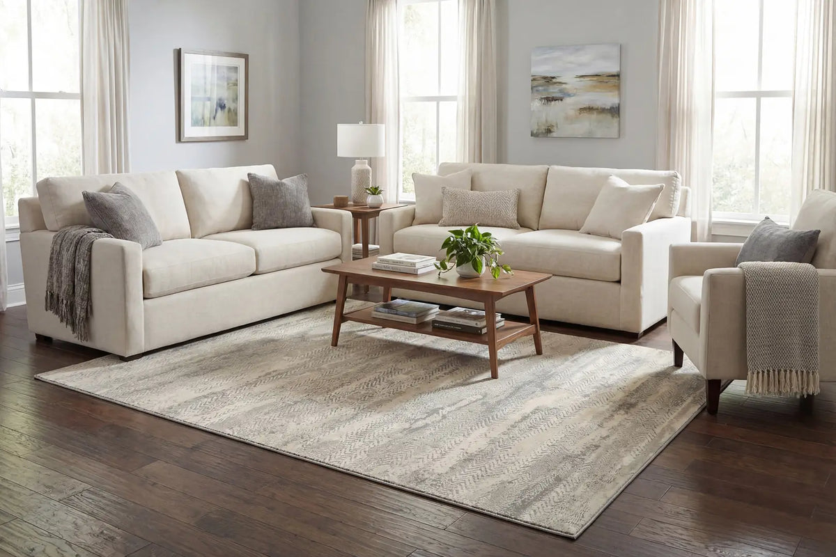 Dynamic Rugs Couture 52028 Grey Rugs - Room