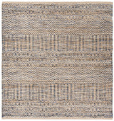 Safavieh Cape Cod 6'-0" x 6'-0" Rug in Navy / Natural
