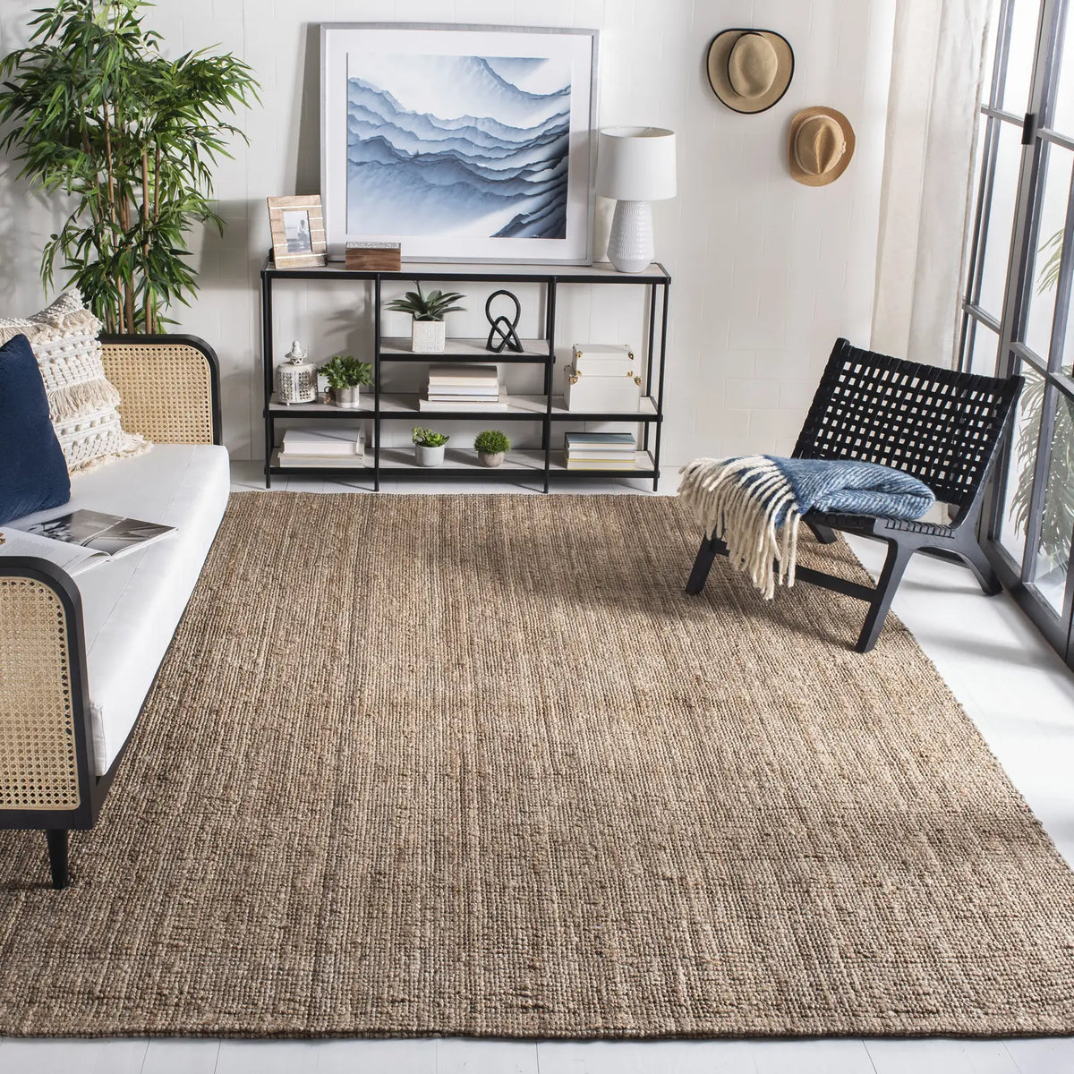 Safavieh Natural Fiber 10'-0" x 14'-0" Rug in Grey